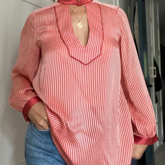 Marc by Marc Jacobs striped silk blouse - Picture 2 of 7